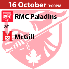 RMC Paladins Hockey coming soon games 2020